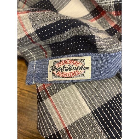 FLAG & ANTHEM Men’s Long Sleeve Button Down Casual Shirt / Size: XL - Picture 4 of 8